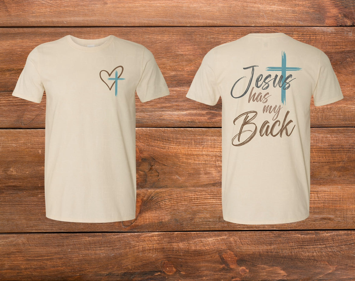 Jesus Has My Back T-Shirt