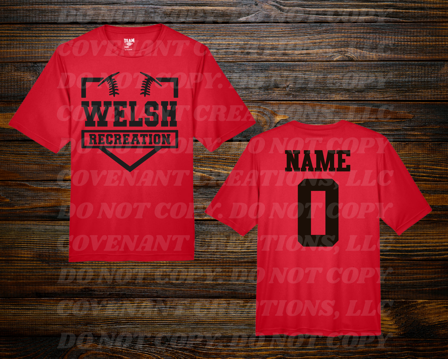 Welsh Rec Performance Shirt – Polyester