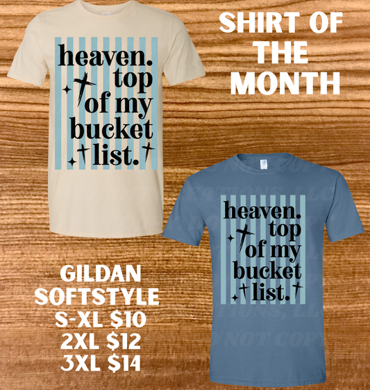 May Shirt of the Month