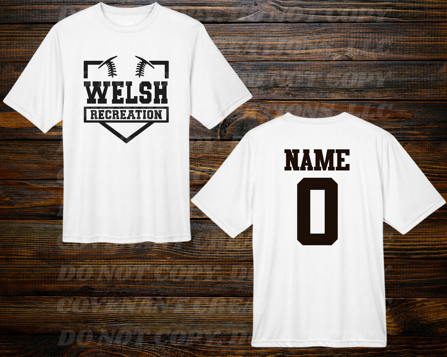 Welsh Rec Performance Shirt – Polyester