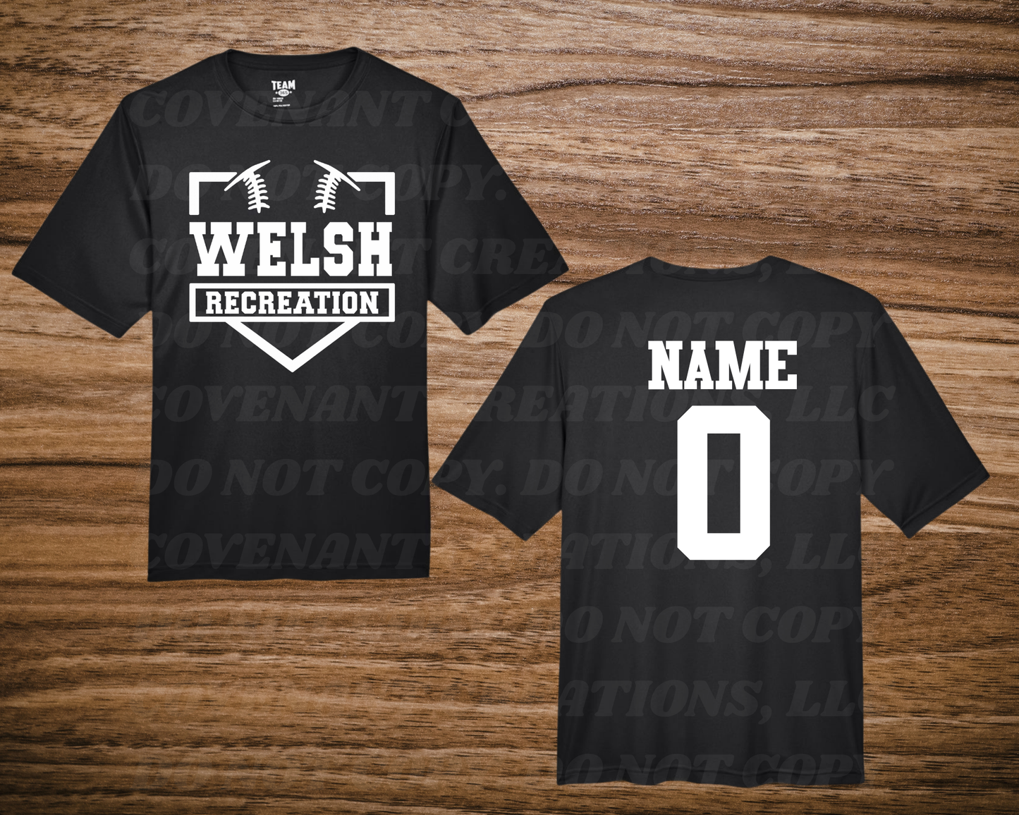 Welsh Rec Performance Shirt – Polyester