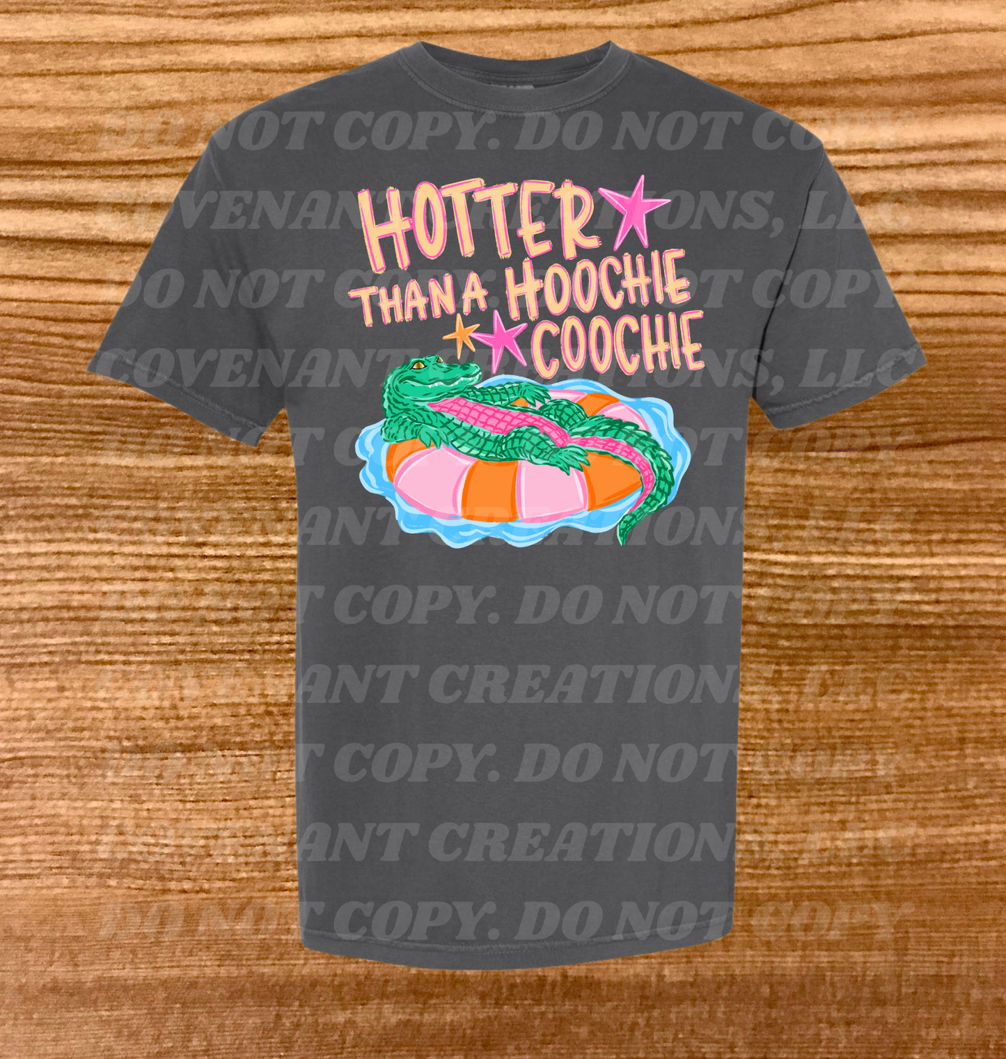 Hotter Than a Hoochie Coochie Gator Tee