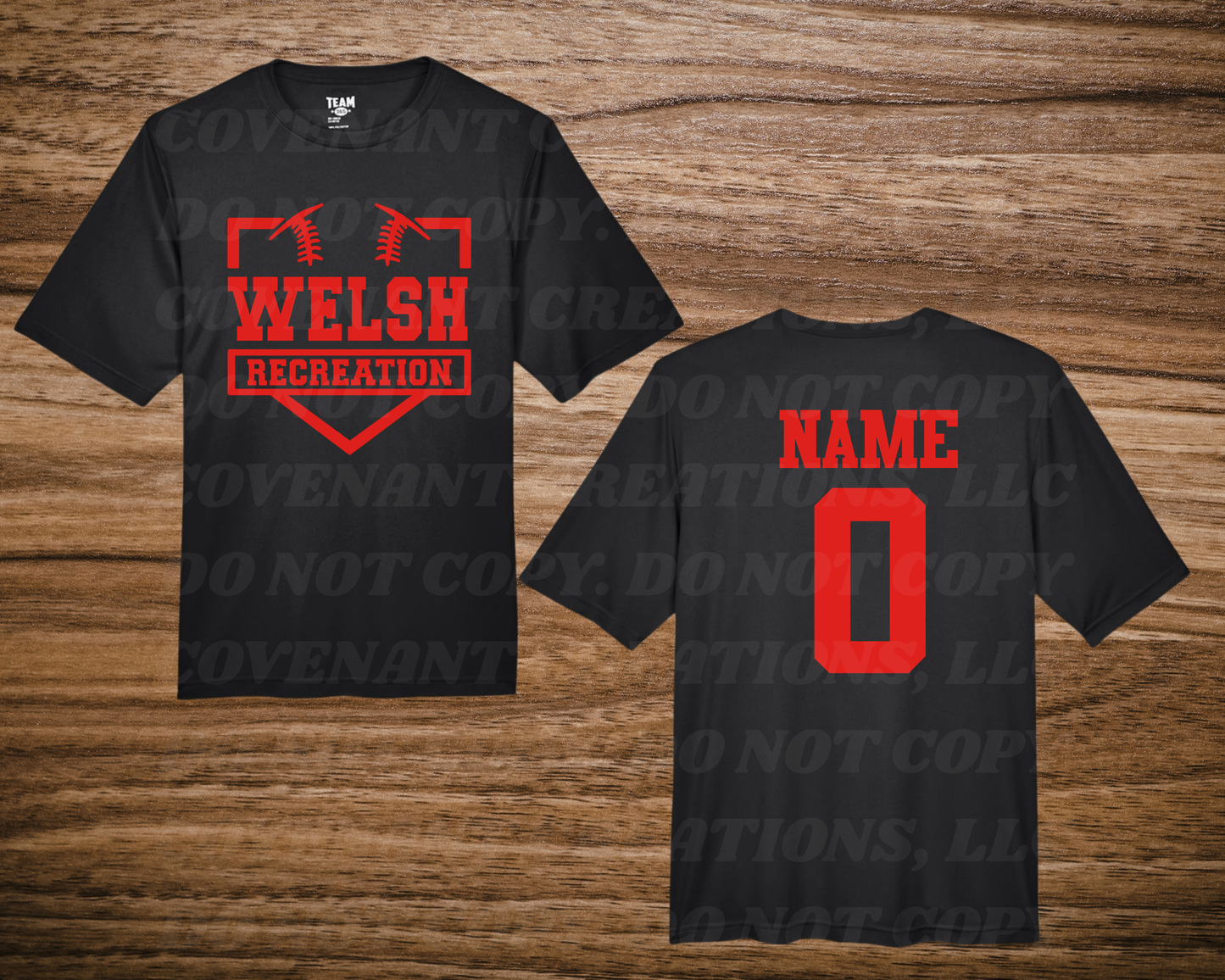 Welsh Rec Performance Shirt – Polyester