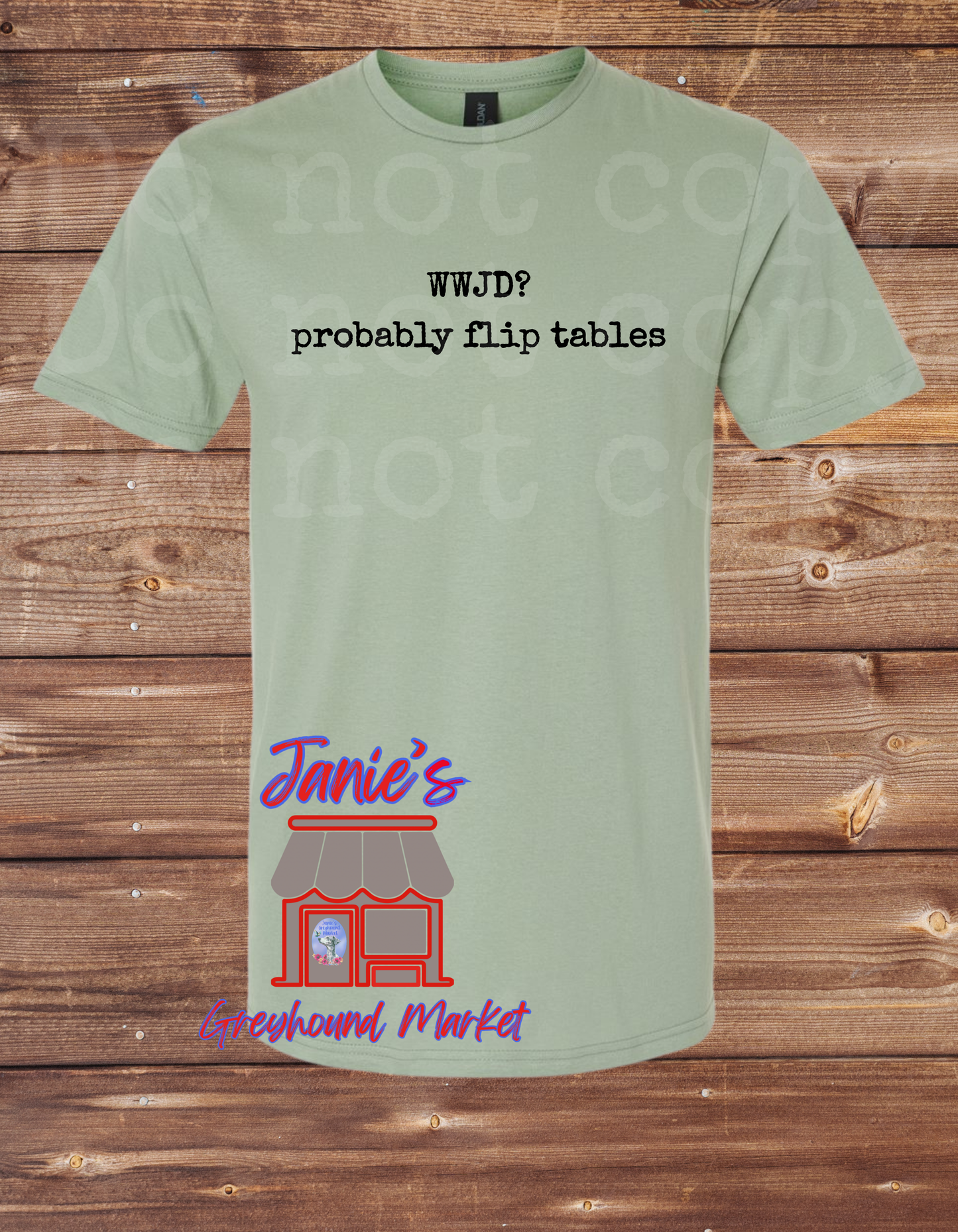 WWJD – Flipping Tables Tee
